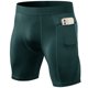 thumbnail image 1 of Pantalones cortos de fitness ajustados para hombre con bolsillo con cremallera, elásticos, absorbentes, de secado rápido, para entrenamiento de carrera, pantalones deportivos 11407, 1 of 8