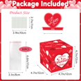 thumbnail image 3 of Cheapark Valentine's Day Surprise Money Box with Pull-Out Cash Compartment and Greeting Card for Romantic Gifts and Anniversary Celebrations, 3 of 7