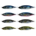 thumbnail image 1 of Señuelos de pesca de caballa luminosa UV con impresión 3D Bionic 6,8 cm 60 g cebo (azul), 1 of 8