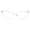 Clear, variant on In Style Eyes Stylish Large Cateye Reading Glasses for Women Clear Rose +1.75