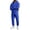 Royal Blue-A#40831BB, variant on Garbnen Fleece Lined Men's Hoodie Tracksuits 2 Pieces Long Sleeve Drawstring Pullover Hoodies and Sweatpants Workout Athletic Warm Plush Track Suits Mens Dark Gray