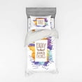thumbnail image 1 of Saying Duvet Cover Set, Modern Style Enjoy the Little Things Lettering, Bedding Set with Shams and Fitted Sheet, 3 Sizes, by Ambesonne, 1 of 3