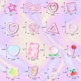 thumbnail image 3 of Namifin 3D Nail Art Kit - 400+ Charms with Bears Fruits Ocean & Kawaii Designs for DIY Manicures at Home (Party/Gift Ready), 3 of 6