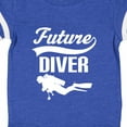 thumbnail image 4 of Inktastic Future Diver Scuba Diving Boys or Girls Baby Bodysuit, 4 of 5