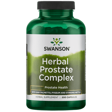 Swanson Premium Herbal Prostate Combo Capsules, 200 (Best Foods For Prostate)
