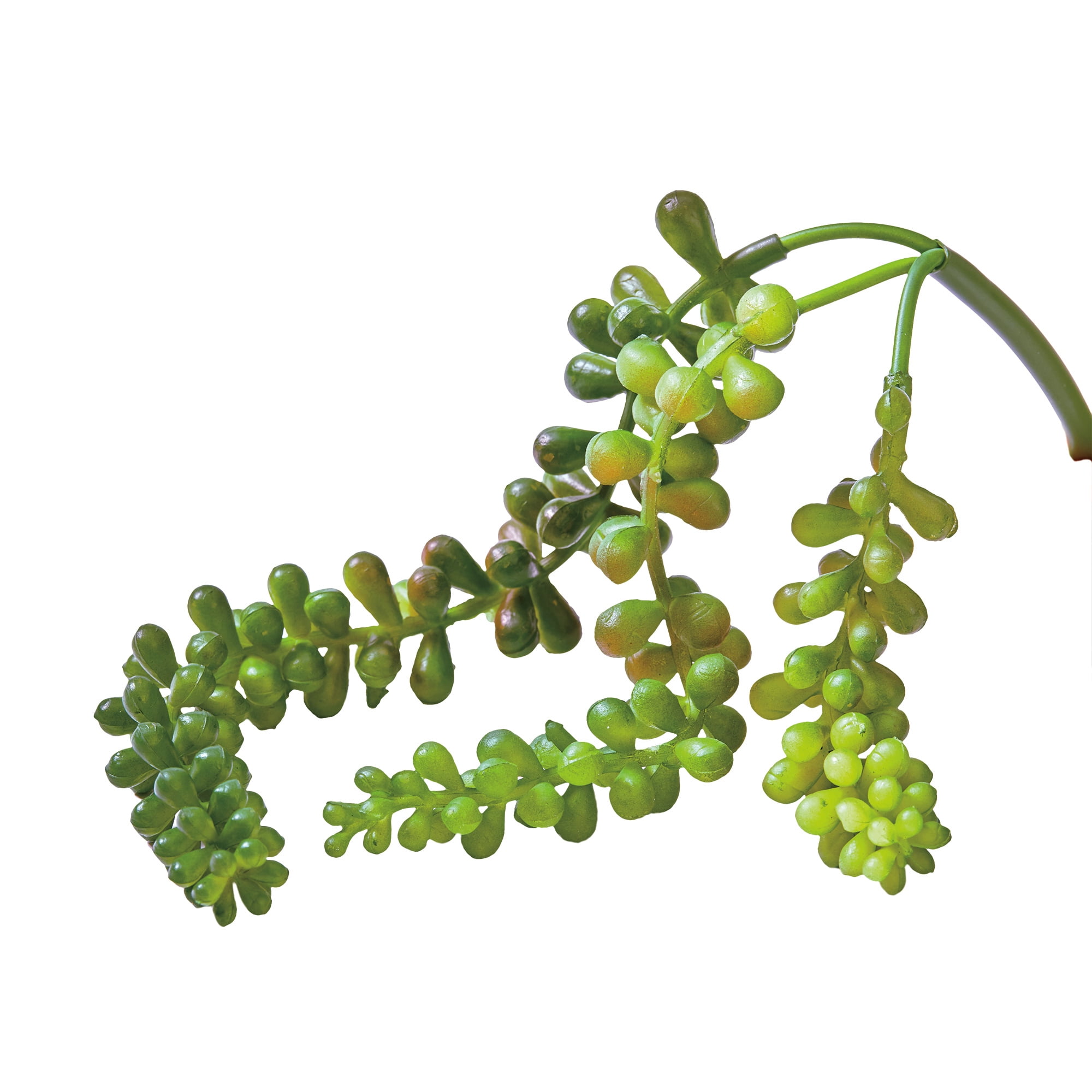 (2 pack) Mainstays Artificial Olive Green Succulent Pick 12" String of Pearls