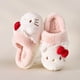 thumbnail image 2 of Ruunjoy, zapatos personalizados de dibujos animados de Sanrio, zapatillas de casa Kuromi, lindas zapatillas de felpa de Hello Kitty para mujer, 2 of 4