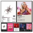 thumbnail image 2 of Nuevo Álbum de Música Doja Cat Scarlet, póster estético Pop Hip Hop rapero, cubierta individual Ep, demonio, lienzo impreso, arte de pared, decoración de habitación, 2 of 4