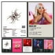 thumbnail image 2 of Nuevo Álbum de Música Doja Cat Scarlet, póster estético Pop Hip Hop rapero, cubierta individual Ep, demonio, lienzo impreso, arte de pared, decoración de habitación, 2 of 4