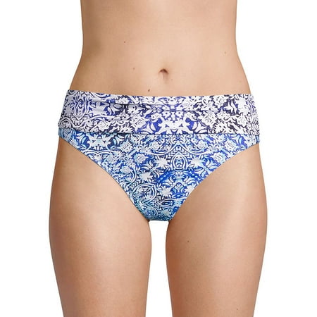 - Beach Glass Medallion Shirred Hipster