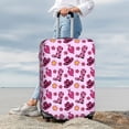 thumbnail image 3 of Lsque Retro Cowgirl Printed Luggage Cover, Travel Luggage Protector,Scratch and Dirt Resistant, Fits 18-32 Inch Luggage - Large, 3 of 9