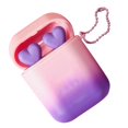 thumbnail image 3 of Women Liquid Lipstick Earphone Shell Shape Moisturizing 2 Colors Matte Lip Makeup Cosmetic Gift Set2, 3 of 5
