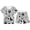 AB34 White, variant on Tisuna Boys Diy Pajama Set Halloween Ghost Print Short Sleeve Round Neck Shorts Sleepwear Outfit Elastic Waist Casual Loungewear For Kids 2-12 Years White Size 3-4 Years