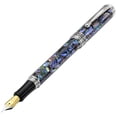 thumbnail image 2 of Xezo Xezo Maestro® Paua Abalone Sea Shell Fountain Pen (Fine Nib) - Platinum Plated, 2 of 5