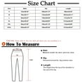 thumbnail image 3 of Teacher Appreciation Gifts POROPL Work Pants Women Drawstring Elastic Waist Long Straight Pants Wine Size 3XL, 3 of 4