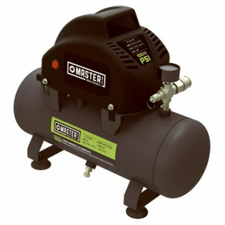 

Mat Industries 2 gal 120V 2.9A Master Mechanic Hotdog Style Oil Free Air Compressor