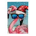 thumbnail image 2 of PHYHOO Garden Flag Patriotic Flamingo Gnome Garden Flag Double Sided Vertical Burlap Independence Day Memorial Day Garden Flag Farmhouse Outdoor Yard Flag White, 2 of 6