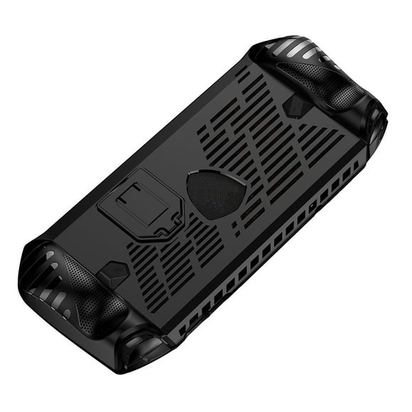 Peggybuy For MSI Claw Handheld Console TPU Case with Kickstand Full Protective Shell
