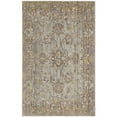 thumbnail image 5 of SAFAVIEH Valencia Tristen Floral Bordered Polyester Runner Rug, Grey/Multi, 2'3" x 10', 5 of 7