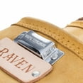 thumbnail image 5 of 10 Pocket Suede Leather Tool Bag Heavy Duty Carpenter Storage Pouch - Tan, 5 of 10