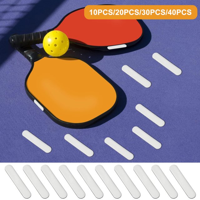 LJNYFDC Autocollant de Plomb pour Pickleball 1 Ensemble Rubans de Plomb pour Pickleball Hautement Adhésifs Réutilisables Installation Simple Rubans de Plomb Pondérés pour Palette de Pickleball