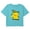 Blue, variant on Girl's Pokemon Pikachu Pika Pika Laughing Graphic Cropped T-Shirt Blue Large