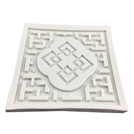 

HOTYA Fondant Moulds Chocolate Molds Baking Mould Window Grille Shape Silicone Material Baking Gadgets for Home Kitchen Baking