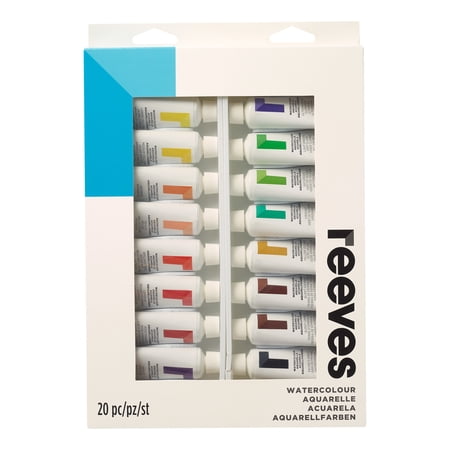 Reeves Watercolor Set, 20-Colors - Walmart.com