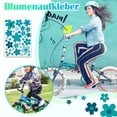 thumbnail image 4 of Redempat Colorfast And Long Service Life Hippie Flower Decal For Cars And Laptops Scooters Motorcycle Decal G, 4 of 6