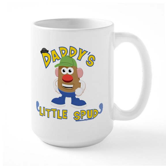 CafePress - Mr. Potato Head Daddy's L - 15 oz Ceramic Large White Novelty Mug