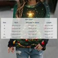 thumbnail image 3 of Enjoytime Christmas Women Sweatshirt Print Crewneck Long Sleeve Pullover Tops Xmas Holiday Casual Trendy Sweatshirts, 3 of 5