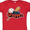 thumbnail image 4 of Inktastic Little Slugger Boys or Girls Baby Bodysuit, 4 of 5