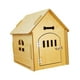 thumbnail image 3 of Casa de madera jinwen para mascotas perros y gatos 395 cm x 51 cm x 52 cm, 3 of 8