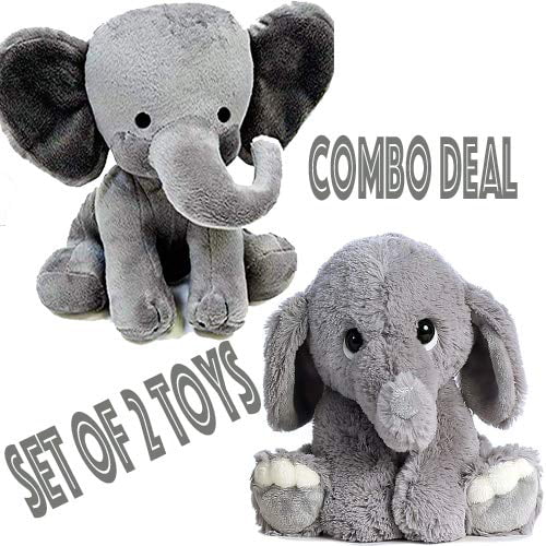 Stocking stuffers for kids Stuffed Elephant Stuffed Animal for toddlers stuffed toy Birthday gift for girl Pink Plush Elephant
