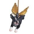 thumbnail image 3 of Design Toscano Honor the Pooch: Boston Terrier Holiday Dog Angel Ornament, 3 of 7