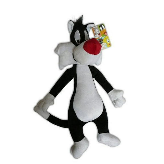 Sylvester J. Pussycat 14'' Plush Doll Cat Looney Tunes Warner Tweety Cartoon