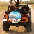 thumbnail image 3 of KAKALAD Summer Beach Chairs And Umbrella 04 Spare Tire Cover Universal Vehicle Accessories Buckle Car Tools 15”in, 3 of 6