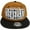 Brown/Black, variant on Cleveland Textured Brim Men's Adjustable Snapback Baseball Caps (Navy/Red)