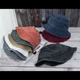 thumbnail image 2 of COCOpeaunt New Foldable Fisherman Hat Washed Denim Bucket Hats Unisex Fashion Bob Caps Hip Hop Gorros Men Women Panama Bucket Cap Gift, 2 of 6