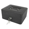 thumbnail image 2 of Metal Cash BoxCash Box Practical Large Money Organizer Box Cash Organizer Box Convenient Use, 2 of 5