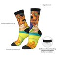 thumbnail image 5 of Lsque Scooby-Doo Printed Men's Crew Socks, Soft Durable Breathable Moisture-Wicking with Odor Control Cotton socks, 5 of 7