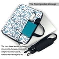 thumbnail image 2 of Lsque Hand Drawn Snake Pattern Laptop Bag – Portable & Slim Single-Shoulder Computer Case with Adjustable Strap, Protective, Lightweight for 13”/14”/15.6” Laptops, 2 of 8