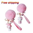thumbnail image 2 of Llavero Kawaii Sanrio Kuromi Hello Kitty, llavero My Melody, hebilla de llave Cinnamoroll, mochila de Anime, colgante, accesorios de juguete de felpa YAOSANBAO BAO unisex, 2 of 2