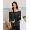 thumbnail image 2 of UTOURS Post Shoulder Surgery Shirts for Women Tear Away 3/4 Tops After Rotator Cuff Shirts Chemo Port Adaptive Clothing, 2 of 8