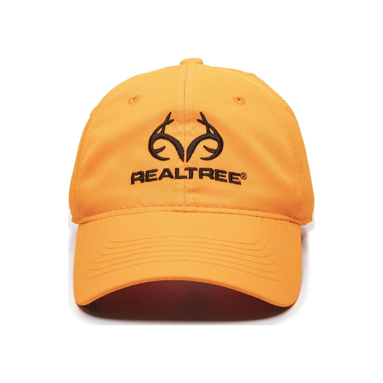Realtree Blaze Orange Baseball Cap