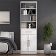 thumbnail image 3 of Bestar Key West 25W Closet Organizer with Drawer and Doors - Engineered Wood, 3 of 9