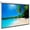 77.6" x 57.9", variant on 100-Inch Manual Pull Down Projector Screen -  Wall and Ceiling Projector Screen with 160 Degrees Viewing Angle - 4:3 Adjustable Widescreen with Shelf-Lock System Matte White
