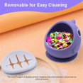 thumbnail image 2 of Suctioned Vinyl Weeding Scrap Collector,Weeding Vinyl Tool,Purple, 2 of 5