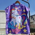 thumbnail image 5 of 0-7T Beach Towel with Hood Boys Girls Hooded Towels Bath Robe for Toddler/Little Kids 24" x 48", 5 of 5