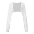 thumbnail image 7 of WENWU Women Knit Long Sleeve Cardigans Cropped Arm Sleeves Shawl Sweater Going Out Tops plus Size plus Size Winter Tops for Women, 7 of 7